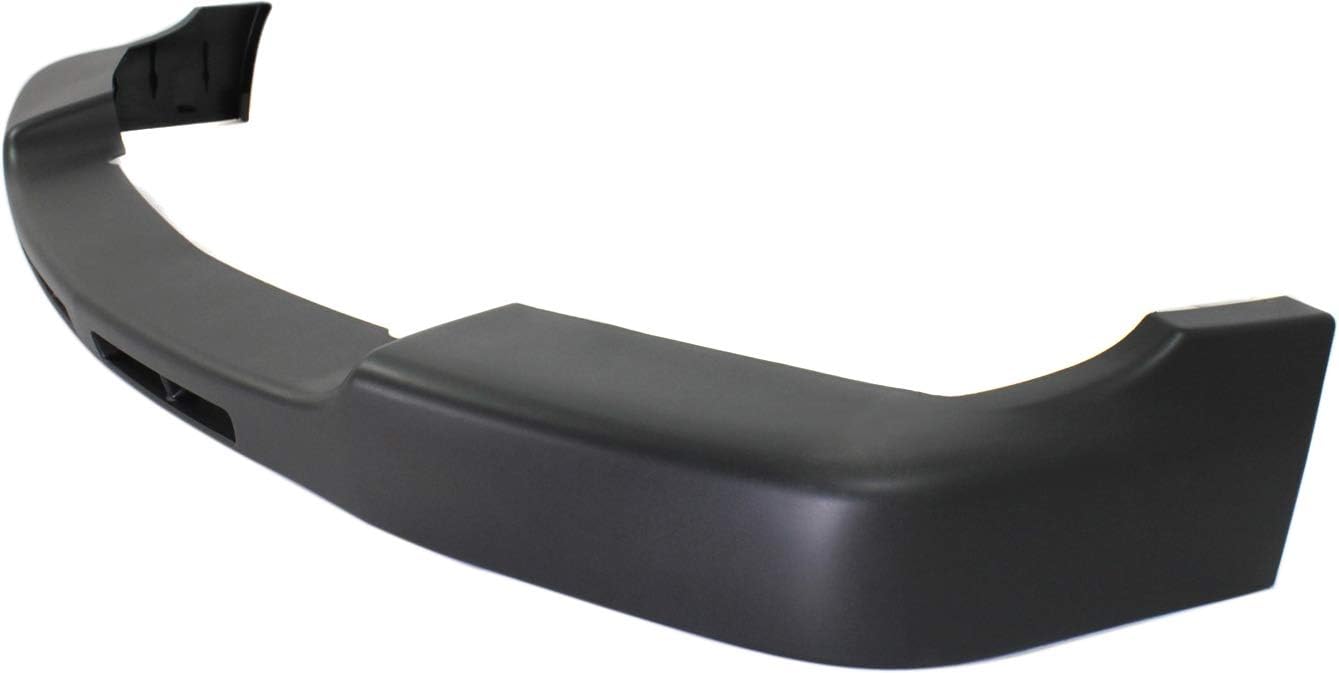 Evan Fischer Bumper Trim Compatible with 2001-2002 Chevrolet Silverado 2500 HD, 2001-2002 Chevrolet Silverado 3500, Front, Textured, w/Air Holes Old Body Style