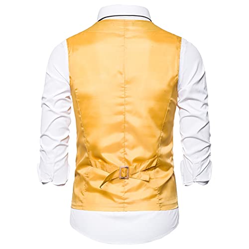 Chaleco de fiesta para bodas con corte ajustado retro para invitados 5