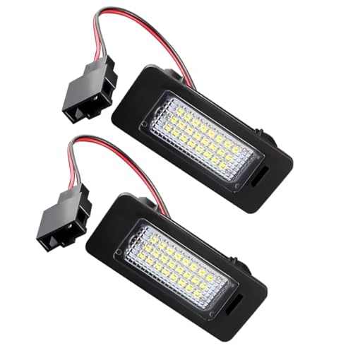Luz de matrícula de coche 12V VW Jetta Mk7 piloto de matricula 5N0943021 LED