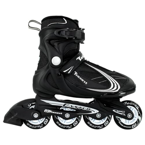 Patins Traxart Faster Preto - 80mm ABEC-5