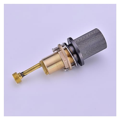 Robinet de lavabo résistant en laiton double commande eau chaude froide - 8