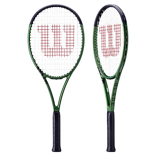 Wilson Blade Team V8 Pre-Strung Adult Performance Rackets - Metallic Green