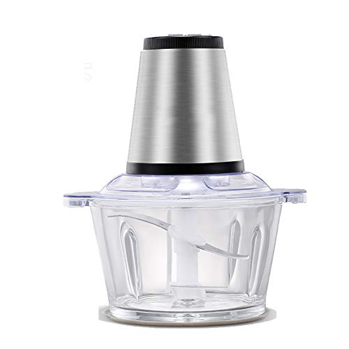 Preisvergleich Produktbild Meat grinder Haushalts-elektrischer Fleischwolf-Multifunktionslebensmitte... Wurst-Wurst-Maschinen-Edelstahl-Aussc... Zwei Scherköpfe (22.2 * 25.4cm)