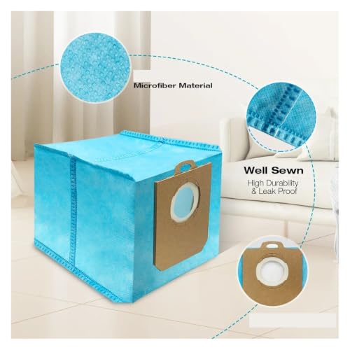 Bolsas de aspiradora robot Philips Homerun 3000 para evitar alérgenos 5