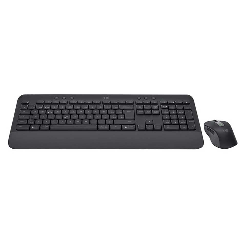 Logitech Signature MK650 Combo for Business - Juego de y ratón - inalámbrico - 2.4 GHz, Bluetooth LE - QWERTY - Internac