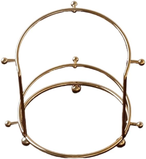 LANGYI Soporte para tiara de boda, soporte para diadema de novia, soporte de corona de princesa, soporte de metal para preservar el color, soporte