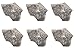 6PK Raw Pink Granite, Igneous Rock Specimens - Approx. 1