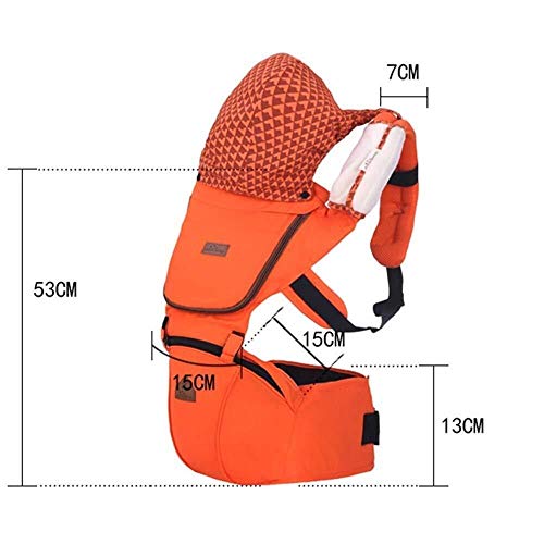 NJ Babydrager-babyriem, zomer ademend en comfortabel wandelbeugel voor 0-24 maanden baby gewicht: minder dan 15 kg… - Image 6