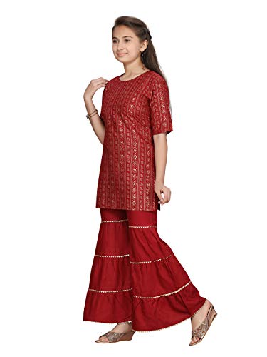 Image of Aarika Girls Kurti Sharara Set