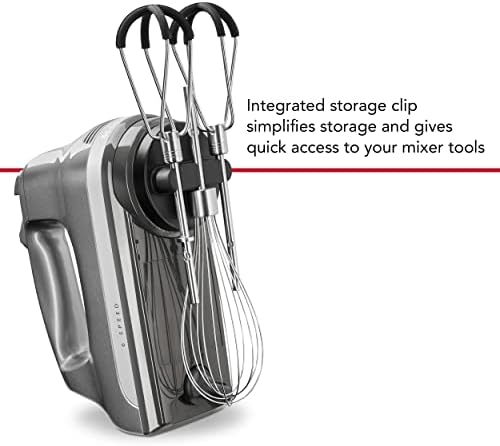 KitchenAid 6 Speed Hand Mixer with Flex Edge Beaters - KHM6118