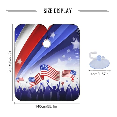 Capa profesional impermeable para barbería VEKELEE miniatura 3