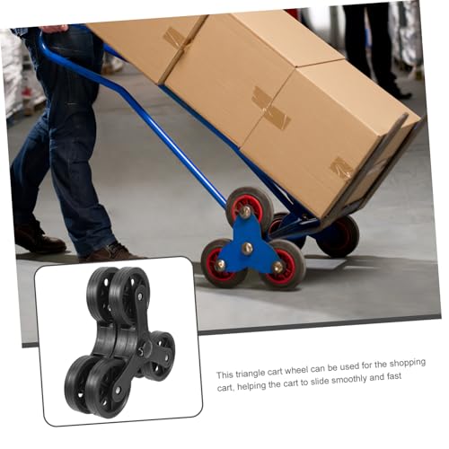 Roues triangulaires de rechange stables et durables pour diables - 8