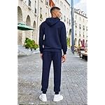 COOFANDY Men's Tracksuits 2 Pieces Waffle Hoodies Sweatsuit Sets Sports Jogging Suit Set - Image 3