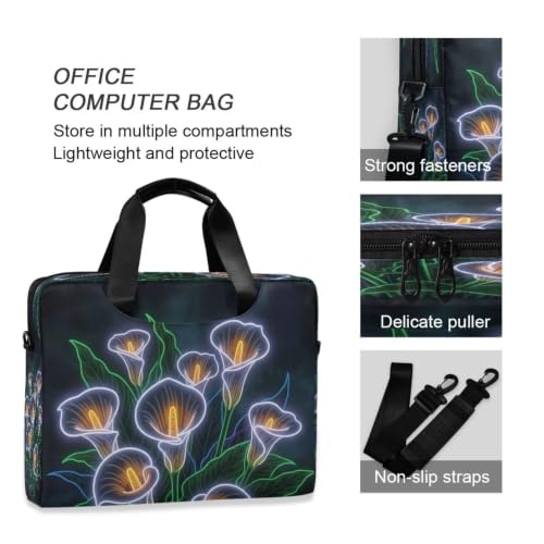 Bolsa de portátil compacta para evitar dolor de hombro con estilo vintage 6