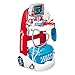 Smoby Roleplay Doctor Playset Cart with 16 Accessories and Alarm Sounds, 22-Inch, Red Playset
