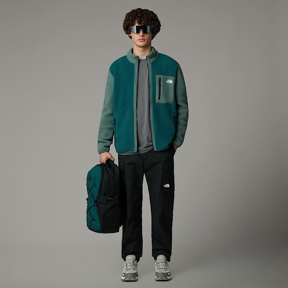 Image of THE NORTH FACE Men's Yumiori Full Zip Jacket | Lightweight Fleece Coat With Embroidered Logo, Zip Pockets