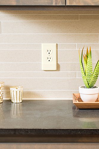 2 Pack Snappower Usb Charger Outlet Wall Plate Cover - No Batteries Or Wires - Installs In Seconds - (Duplex, Light Almond) #TOP5