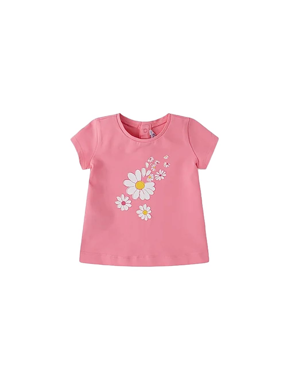 Generico Mayoral Maglietta Neonata 1033 - Abbigliamento Bambina Elegante in Cotone, Primavera Estate, Taglie Disponibili 6-24 Mesi