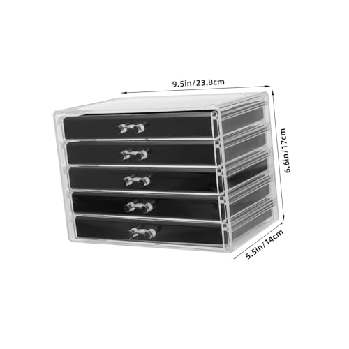 Vitrine pour pierres et bijoux en acrylique Cabilock à compartiments