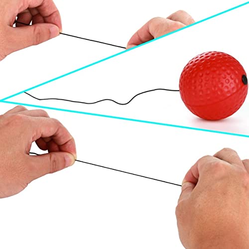Bola De Boxe Treinamento Para Reflexo Com Faixa De Cabeça
