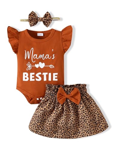 Image of SUNNY PIGGY Baby Girl Clothes Newborn Dress Infant Romper Sleeveless Summer Outfit Cute Toddler Clothing Skirt Set