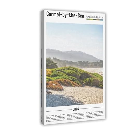 Carmel by The Sea Scenic Posters