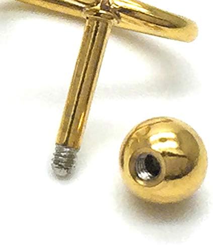 Pair of Womens Stainless Steel Flat Heart Stud Earrings with Enamel, Screw Back - Image 3