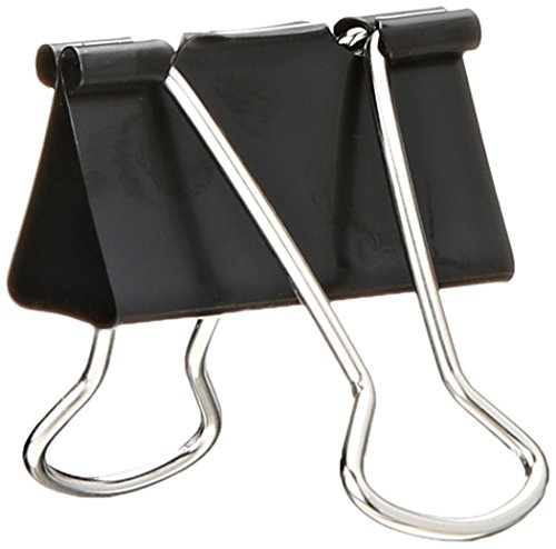 ACCO Binder Clips, Medium, 2 Boxes, 12 Clips/Box (72050)
