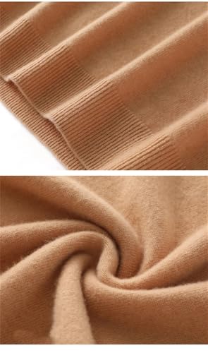 Men's High Neck Knitted Long Sleeve Pullover Solid Color Top2