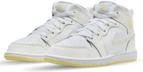 Jordan Little Kid's 1 Mid Sail/LT Laser Orange-White (FD8781 181) - 3