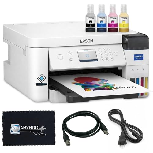 Epson Dye-Sublimation F170 Printer with PrecisionCore Technology,...