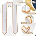 Plain Graduation Honor Stole Set Class of 2026 with Graduation Cords (68
