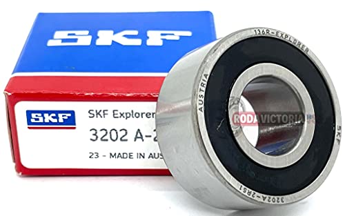 SKF 3202A-2RS1 Angular Contact Ball Bearings 15x35x15.9mm 5202 A 2RS