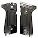 Custom for Beretta 92 - Luxury Black & Gold Two-Tone Metal Grips with Scrollwork, Includes Matching Screws, Fits Full-Size Beretta Models, 92FS, m9, 92a1, 92 INOX, Custom Design