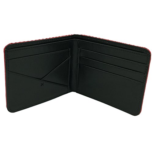 JDM Bi-Fold Bride Wallet - Red4