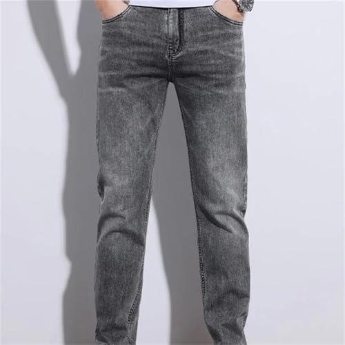 Men's Jeans – Stretch Slim Straight Denim Pants, Casual Full-Length Fashion Trousers2