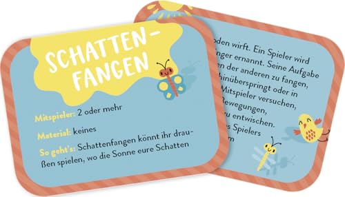 Endlich Ferien! 25 tolle Draußen-Spiele: Originelle Outdoor-Spielideen für unbeschwerte Ferientage | Ideale Beschäftigung für Kinder ab 5 Jahren