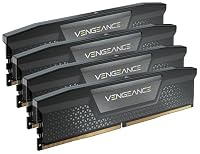 CORSAIR Vengeance DDR5 RAM 64GB (4x16GB) Bis zu 6000MHz CL36 AMD EXPO Intel XMP 3.0 Desktop-Arbeitsspeicher – Grau (CMK64GX5M4B6000Z36) – Ansicht 1