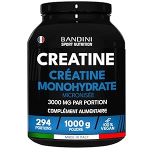Bandini® Créatine Monohydrate Pou...