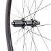 ICAN G40/G50 1320g/1375g Carbon Gravel Bike Disc Wheelset 700C Hooked Rimset 25mm Inner Width 36T Ratchet Hub (Compatible with Road HG Freehub, G40)