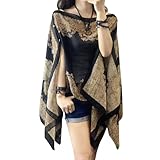 French Sun Protection Shawl, Sun Protection Chiffon Shawl for Women, Lady Fashion Casual Beach Shawl (Black)
