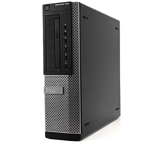 Dell Desktop Computer, Quad Core I5 3.1Ghz, 8Gb Ram, 500Gb, Dual 22Inch Lcd, Dvd, Wi-Fi, Keyboard, Mouse, Bluetooth, Windows 10 Pro Compatible With Dell Optiplex 790 (Renewed) #TOP7
