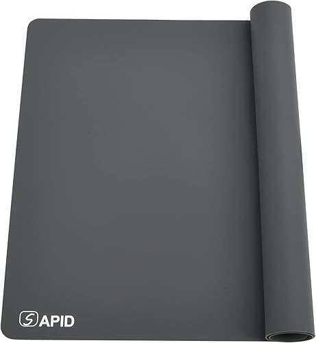 Vista 18 de Sapid Hoja de Silicona Extra Grande para Manualidades, Alfombrillas Gruesas de Silicona para Moldeo de Joyas, Alfombrilla de Silicona Antiadherente