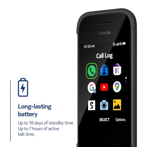 Nokia 2780 Flip | Unlocked | Universally Compatible with All Mobile Carriers | Black by Nokia - Image 2