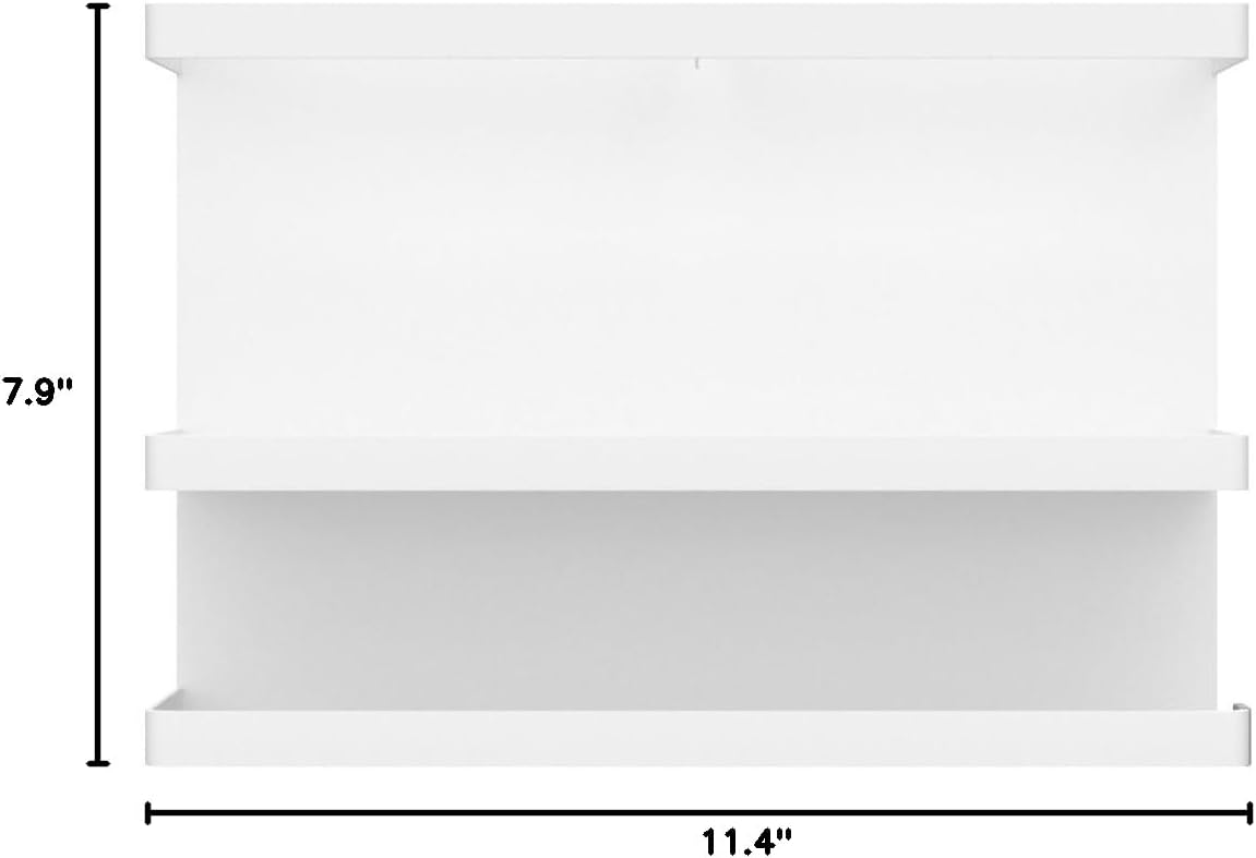 山崎実業(Yamazaki) KT-PL L WH Magnetic Kitchen Paper & Wrap Holder, White, 約W29XD8XH20cm, wht
