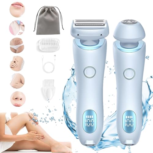 The Glide Pro 3.0 afeitadora femenina para axilas y zona púbica azul