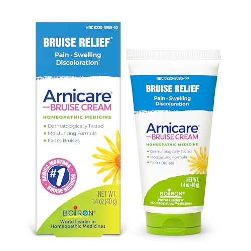 Boiron Arnicare Bruise Cream for Pain Relief from Bruising and Swelling or Discoloration from Injury...