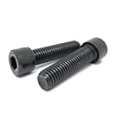 (6 Pieces) M10-1.25x30 Class 12.9 Alloy Socket Head Cap Bolts Screws UNF Fine Full Threads Black Oxide