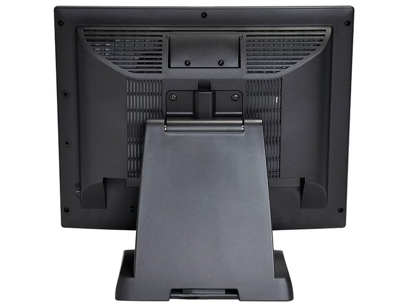 Image of 1200TS 12.1 Inch IP54 Touchscreen LCD Monitor, 5-Wire Resistive, VGA and DVI, 1024 x 768 XGA, 500 Nits, VESA 75mm, Removable Stand, 12V DC