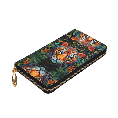 Portefeuille en cuir imprimé robuste pour affirmer son style - 3